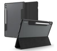 Spigen Ultra Hybrid Pro Coque Compatible avec Samsung Galaxy Tab S10 FE+ (2025) Housse de Protection avec Support S Pen et Support de Charge - Noir