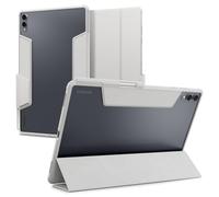 Spigen Ultra Hybrid Pro Coque pour Galaxy Tab S12 Ultra / S11 Ultra | Étui transparent avec porte-S Pen, support pliable et mise en veille/réactivation automatiques pour 2026/2025 - Noir