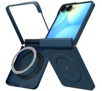 Spigen Ultra Hybrid Pro MagFit Coque pour iPhone Duo | Frost Noir, Compatible MagSafe, Technologie DuraClear, Anti-jaunissement et Collection Signature.