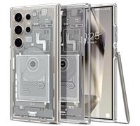 Spigen Ultra Hybrid Zero One Coque Compatible avec Samsung Galaxy S24 Ultra 5G - Blanc