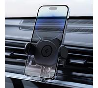 Spigen Universel OneTap Support Téléphone Voiture, Clip Amélioré, Porte Téléphone Voiture Rotatif à 360 pour Grille D'aération Compatible avec iPhone 17 16 15 14 Samsung S26 S25 Pixel 10 9 Xiaomi etc