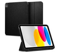 Spigen Coque Urban Fit – Compatible iPad 10,4 pouces (10e génération 2022) TPU & tissu – Noir