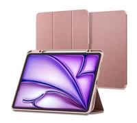 Spigen Urban Fit Coque Compatible avec iPad Air 13 Pouces M4 (2026), iPad Air 13 Pouces M3/M2 (20252024) [Rangement de Stylo] - Or Rose