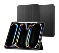 Coque portefeuille iPad Pro 13 (2024) M4 Spigen Etui de téléphone portefeuille Urban Fit Spigen Noir