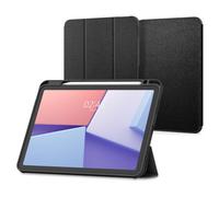 Spigen Coque Urban Fit pour iPad Air 11 pouces/10,9 pouces (M4/M3/M2/5e/4e) – Rangement stylo – Noir