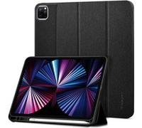 Spigen Urban Fit Coque Compatible avec iPad Pro 11 Pouces 3ème / 2ème / 1ère Génération (2021/2020 / 2018) avec Porte-Crayon - Noir