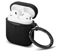 Spigen Urban Fit Coque Compatible avec Apple Airpods 1 & 2 [Lumière LED Visible] - Noir