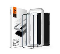 Spigen Spigen Protection d'écran en verre trempé AlignMaster Cover 2 Pack iPhone 12Pro Max
