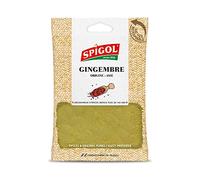 Spigol - Gingembre - Parfume vos Plats - Sachet Epices Pures Refermable - 100% Naturel - 1 Sachet de 90g