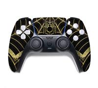 Spiider-Man Gold Contrôleur PS-5 sans fil compatible avec la console Play-Station 5 par BCB Controllers | Fièrement personnalisée aux États-Unis avec impression HYDRO-DIP permanente (pas seulement une