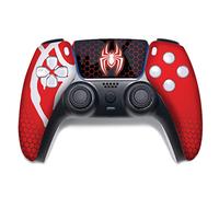 Spiider-Man Morales Contrôleur PS-5 sans fil compatible avec la console Play-Station 5 par BCB Controllers | Fièrement personnalisée aux États-Unis avec impression HYDRO-DIP permanente (pas seulement