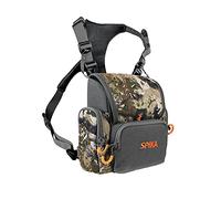 SPIKA Harnais binoculaire avec Pochette étanche pour la Chasse, Camouflage, S, Chasse