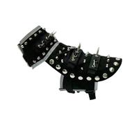 Spike Gilet pour petits chiens - Barrière d'attaque haute résistance, veste de chien réfléchissante | Armure corporelle à ajustement personnalisé qui empêche les contacts prédateurs pendant les