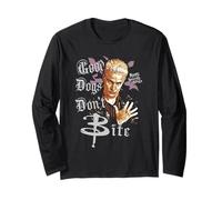 Spike Good Dogs Don't Bite Retro Vampire Y2K TV Show Manche Longue