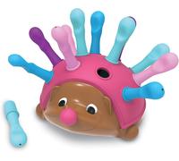 Spike la motricité fine Hérisson - 14 pièces, à partir de 18 mois, jouet moteur et sensoriel fin, jouets éducatifs pour tout-petits, jouets Montessori, Rose