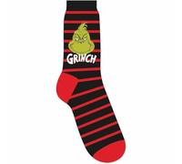 Spike Leisurewear Chaussettes The Grinch « Face » (taille unique = 40-46), multicolore, Taille unique