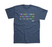 Spike Leisurewear T-shirt sous licence officielle The Beatles 100 % coton avec motif Classic Help sur le devant Disponible en tailles S, M, L, XL et XXL - Gris - Small