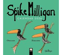 Spike Milligan Mini Wall Calendar 2026 (Art Calendar)