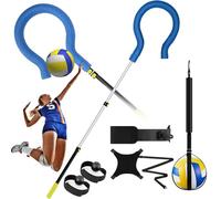 Spike Trainer - Équipement d'entraînement portable pour frapper et servir des perceuses, longueur réglable, ensemble léger de 5 pièces