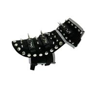 Spiked Dog Vest, Waterproof Pet Harness with Spikes, Adjustable Reflective Anti-Coyote Dog Coat, Dog Protection Vest for Outdoor Walking, Camping, Durable Pet Vest, Outdoor Dog Jacket