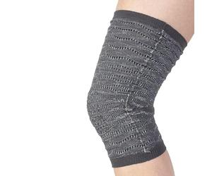 Spikenergy Genouillere Arthrose Genou Électromagnétothérapie - Pour l'Arthrite, Les Entorses, Les Tendinites, Ligamentaire, Dispositif Médical Déductible - Made in Italy, Grey, M