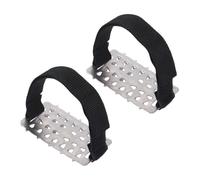 Spikes de glace pour bottes - 3.15 blocs en acier inoxydable | Anti - Traction de l'adhérence de glace, crampons pour chaussures d'extérieur escalade course à pied, alpinisme, randonnée et randonnée