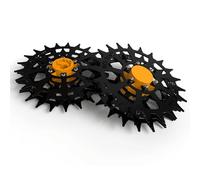 Spikes pour Worx Landroid série L - 3mm acier au carbone - Roues motrices pour une traction et une adhérence maximales