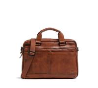 Spikes & Sparrow Apache Steven Porte-document marron, cuir grainé, homme