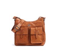 Spikes & Sparrow Bronco Sac fourre-tout marron, cuir grainé, femme