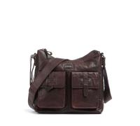 Spikes & Sparrow Bronco Sac fourre-tout marron, cuir grainé, femme