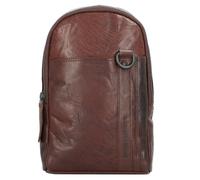 Spikes & Sparrow Sac à bandoulière Bronco en cuir 17,5 cm brun