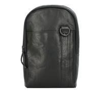 Spikes & Sparrow Sac à bandoulière Bronco en cuir 17,5 cm noir