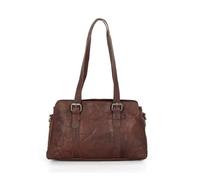 Spikes & Sparrow Oklahoma, Sac à bandoulière Femmes, Marron, 31 x 10 x 19 cm