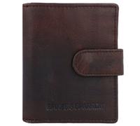 Spikes & Sparrow Porte-monnaie RFID cuir 8 cm brun