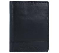 Spikes & Sparrow Porte-monnaie RFID en cuir 10 cm noir