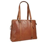 Spikes & Sparrow Sac d’ordinateur portable cognac, Taille One Size