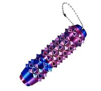 Spiky Sensory Toys - Rotating Fidget Keychain for Adults Students | Soft Rubber with Tactile Spikes, Stress Relief Hand Exercise, Focus Aid, Relaxation Tool for Home Office Classroom Travel