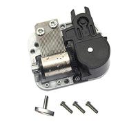 SPILAY Mouvement musical pour maison de poupée, rotation manuelle romantique, grande boîte à musique adaptée à la plupart des maisons de poupée (château dans le ciel)