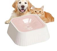 Spill Proof Dog Water Bowl - Anti Spill Dog Water Bowl 37oz No Drip Dish