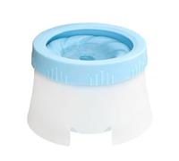 Spill Proof Dog Water Bowl - Floating No Drip Dispenser, Non Slip Pet Water Dish, Slow Drinking Bowl for Dogs Cats | Anti Spill Design for Indoor Outdoor Home Use | for Car Crate Cage Camping Road Tri