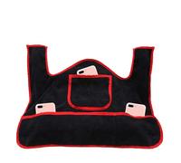 Spin Bike Serviette de sudation pour guidon de vélo - Construction en tissu éponge doux antidérapant de qualité supérieure, tapis de guidon avec bords élastiques, taille compacte 2,3 x 1,8 x 0,4 cm |