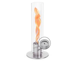 SPIN classic 1500 Cheminée sur Pied argent