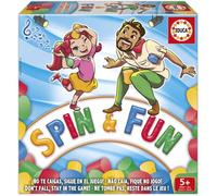 Spin & Fun - Jeu d’équilibre - EDUCA - Teste l’agilité et l’équilibre - 2 à 4 joueurs - Dès 5 ans