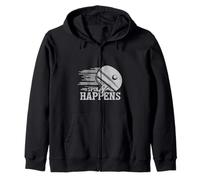 Spin Happens Funny Table Tennis Player Racket Paddle Zone Sweat à Capuche