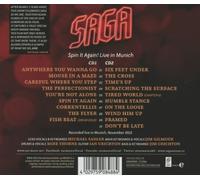 Spin It Again Live in Munich by Saga [Audio CD] NEUF