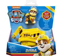 Spin Master 59924 - Véhicule de chantier Paw Patrol avec figurine Rubble