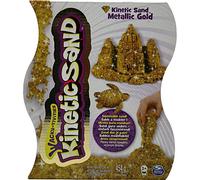 Spin Master 6026411 - Kinetic Sand - Métaux 'n Minéraux Sable (argent / or) - 453 g