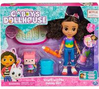 Gabby's Dollhouse, Poupée Gabby Artisanat et Accessoires avec Ardoise et Pinceau fonctionnant à l'eau, Jouets pour Filles à partir de 3 Ans (Spin Master 6064228)