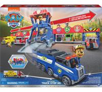 Psi Patrol Big Truck Pups Wielki Garaż Truck Stop HQ + pojazd ciÄ™żarówka Chase