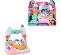 Gabby et la Maison Magique Le Film - Gabby Dollhouse - Balcon Délices Glacés De P'tiChou - 1 Figurine Et 5 Accessoires - Dessin Animé Jouet Maison De Poupée - Jouet Enfant 3 Ans Et +